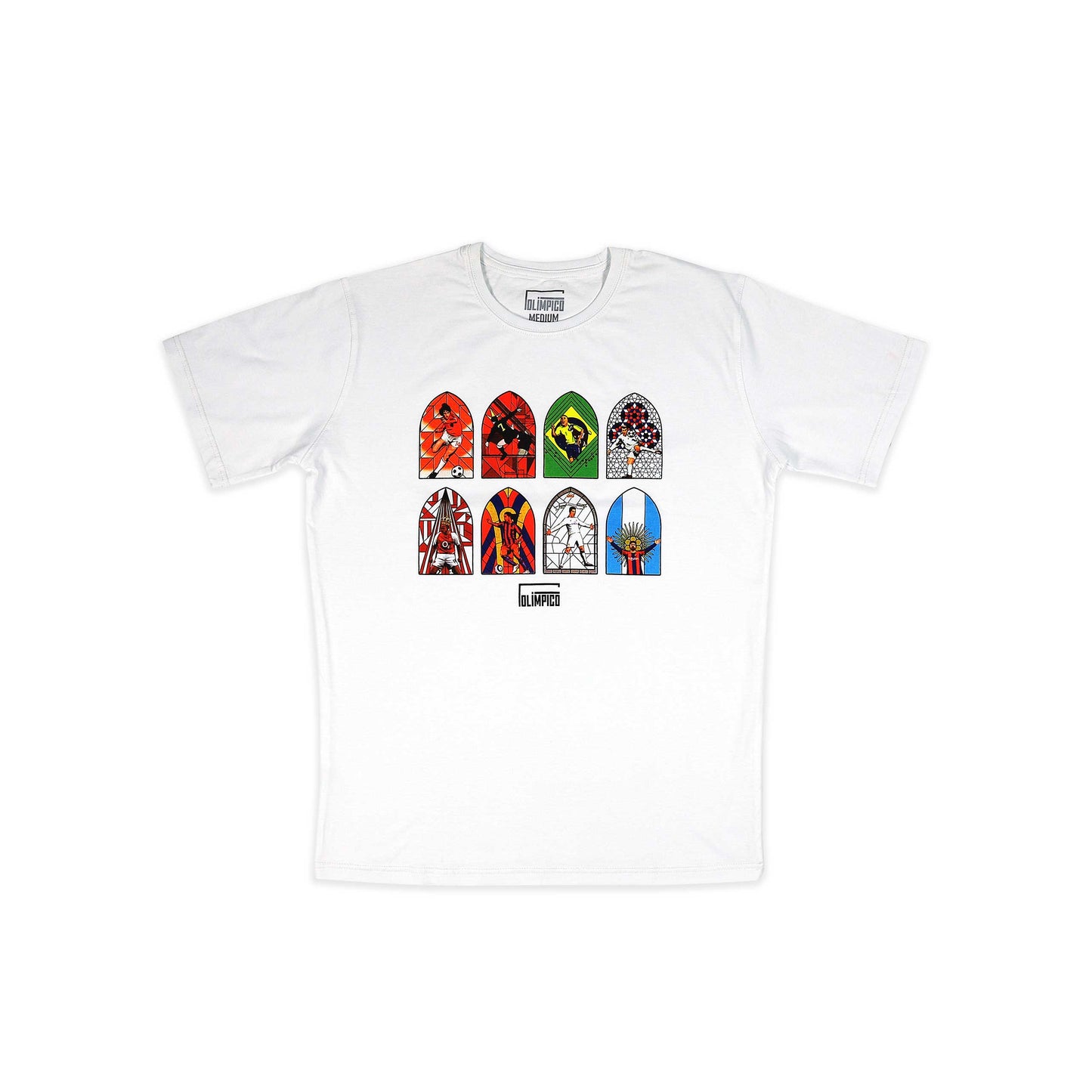 Stained Glass - White