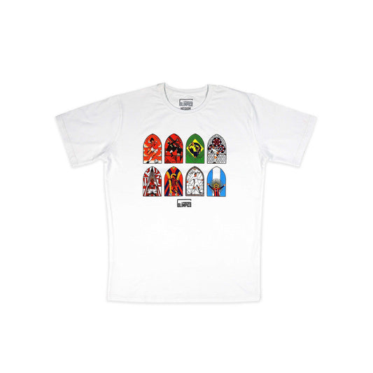 Stained Glass - White